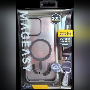 New MAGEASY Odyssey Ultra Case iPhone 16 Pro Odyssey Strap 20ft drop Shock proof